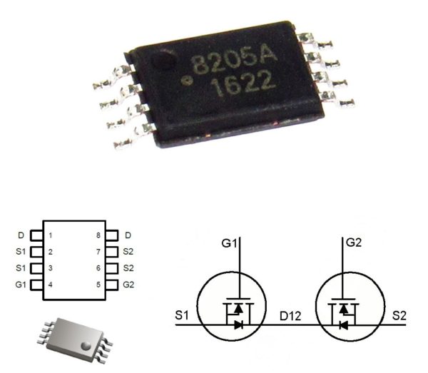 8205a схема включения