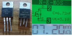 Б/у IRF3205 транзистор полевой N-канальный MOSFET TO-220
