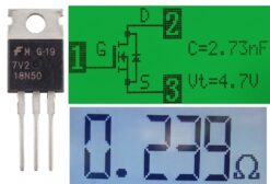 Б/в 18N50 Транзистор MOSFET N-канал FDP18N50 18A 500V TO-220