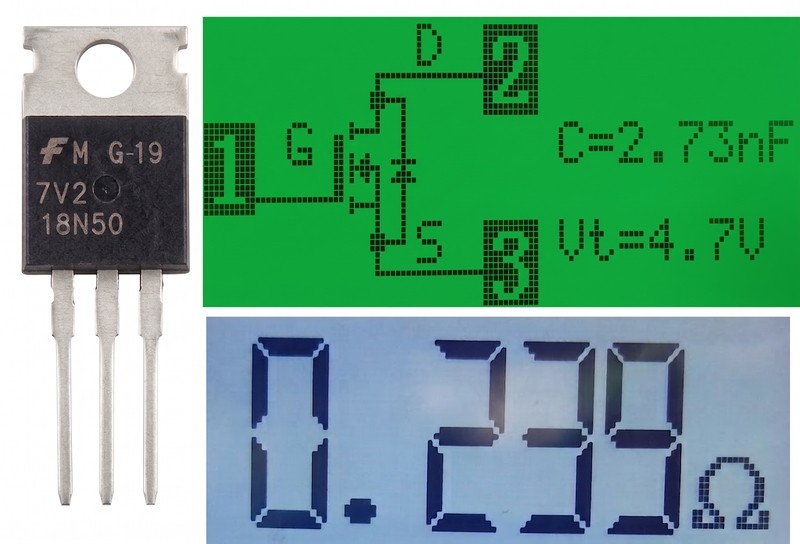 Б/в 18N50 Транзистор MOSFET N-канал FDP18N50 18A 500V TO-220
