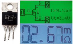 Б/в IRFB3206 транзистор MOSFET N-channel 60В 210А, силовий польовий, корпус TO-220