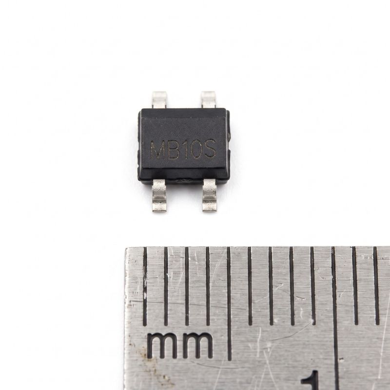 Диод MB10S выпрямительный 0.8А 1000В SMD