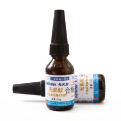 Клей ультрафиолетовый 10 г UV Kafuter, прозрачный для стекла, пластика, металла