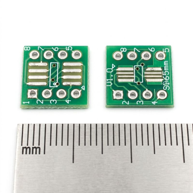 Плата SOP8 переходник адаптер на DIP8 SMD SOIC8