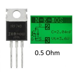 Транзистор IRF740 MOSFET N-Ch 400V 10A TO-220