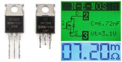 Б/в IRF3205 транзистор польовий N-канальний MOSFET TO-220