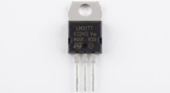 LM317 мікросхема, регульований лінійний стабілізатор напруги 1.2-37В 1.5А, корпус TO-220