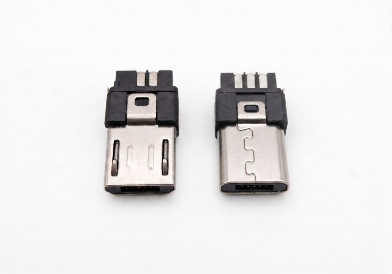 Штекер micro usb 5 pin розбірний для пайки