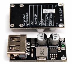 Модуль швидкої зарядки FCP QC 32V usb