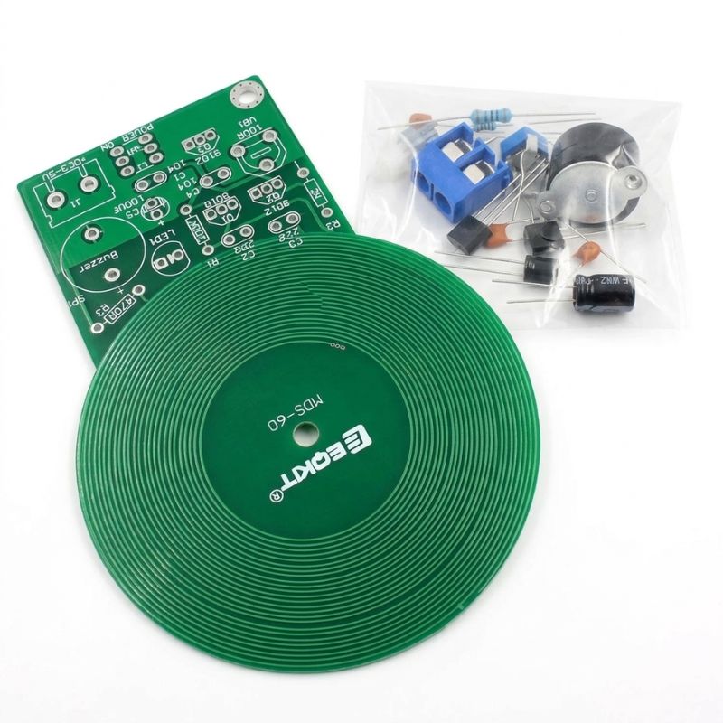 MDS-60 металлоискатель набор для самостоятельной сборки DIY Kit 3-5V, глубина 5 см