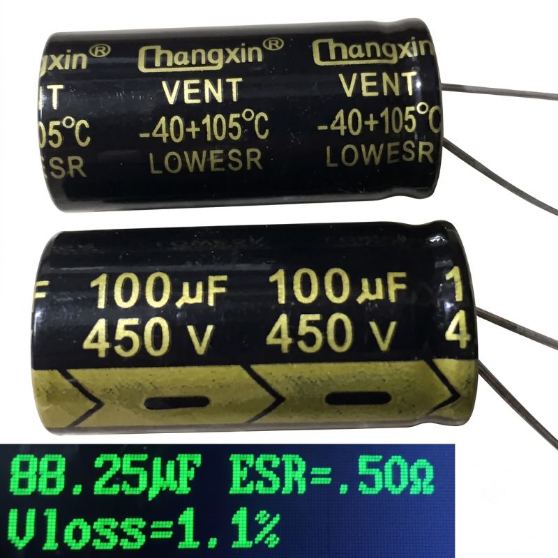 Конденсатор 100uF 450V