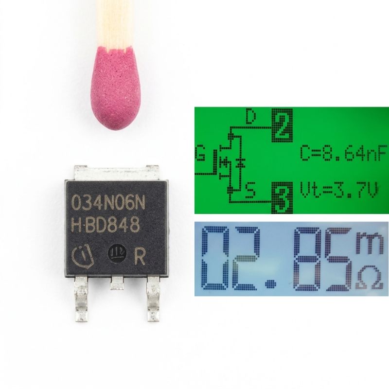 034N06 (IPD034N06N3) транзистор MOSFET N-канал 100А 60В TO-252