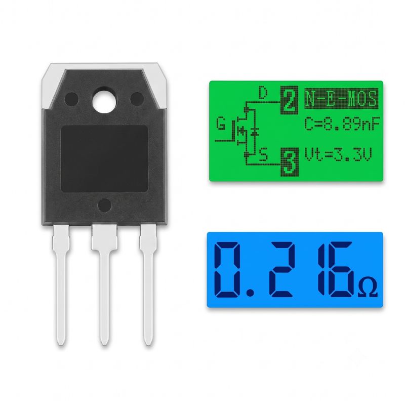 Б/у IRFP460 MOSFET транзистор N-канальный 20A 500V TO-247