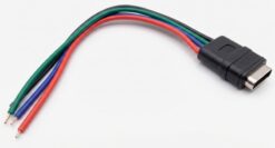 Гнездо USB Type-C с проводом 8 см, 4 провода, разъем (мама) для монтажа и ремонта электроники