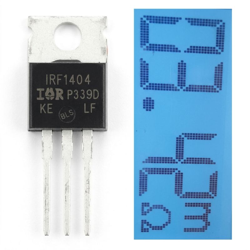 Транзистор IRF1404 MOSFET N-Ch 40V 162A TO-220
