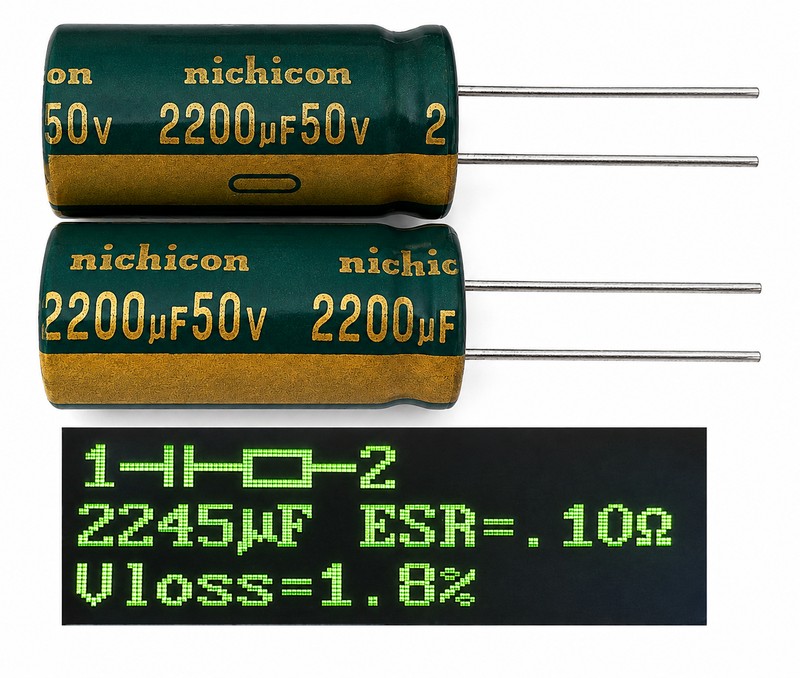 Конденсатор 2202мкФ 50В 16*25 электролитический, радиальный (2200uF 50V)