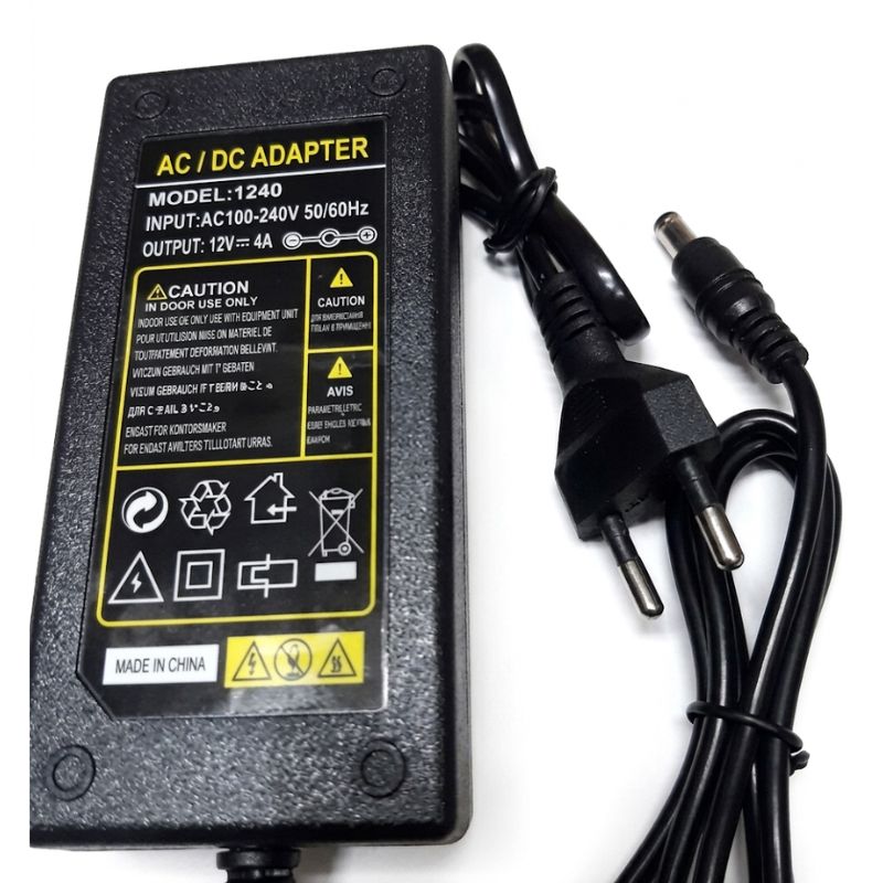 Kb4 Блок живлення 12В 4А імпульсний AC-DC 220V
