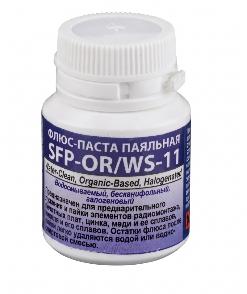 Флюс-паста для пайки SFP-OR/WS-11 25 г