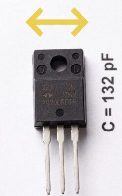 MBR20200FCTR діод Шотткі 20А 200В TO-220F