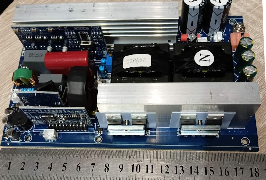 Плата инвертора 24V 800W