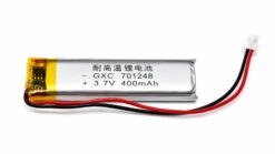 Аккумулятор Li-Po 701248 3.7V 400mAh с платой защиты (PCM), разъем JST 2 Pin