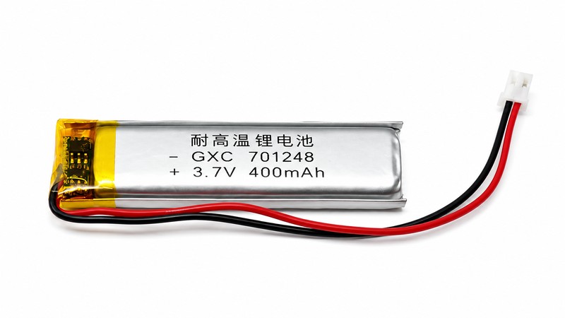 Аккумулятор Li-Po 701248 3.7V 400mAh с платой защиты (PCM), разъем JST 2 Pin